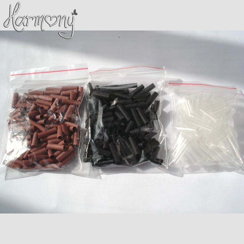 Бесплатная Доставка! 300 шт./лот усадочная трубка для волос probonded hair 3028*12 мм