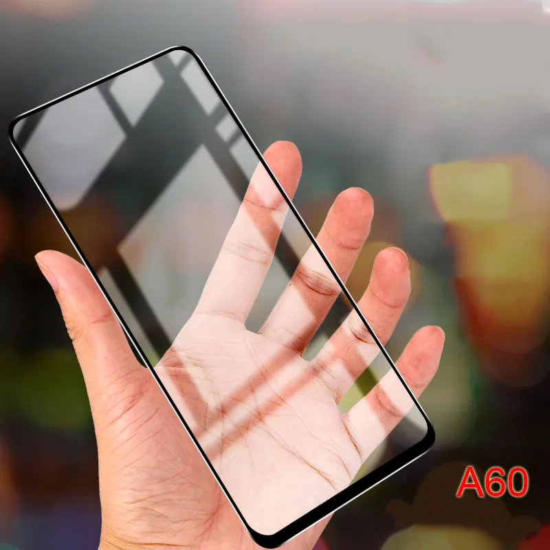 10 полный клей Стекло для samsung A60 Экран протектор не блокирующий экран дисплея 9 H