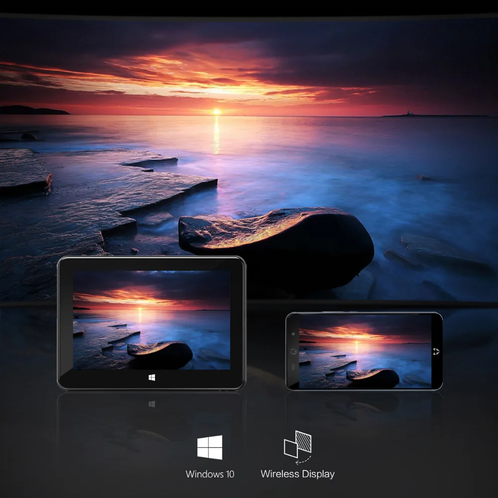 Exquizon smart 3 Windows 10 OS Miracast DLP проектор 1280*720 32 г WiFi HD сенсорный proyector планшет 2 в 1 - Фото №1