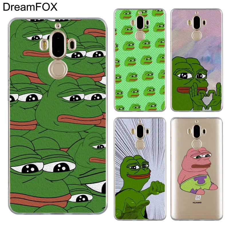 DREAMFOX M276 Pepe мемы грустная Лягушка силиконовый чехол-накладка из мягкого ТПУ для
