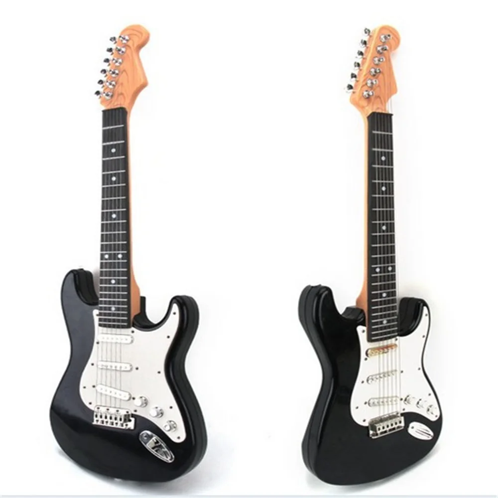 EASY BIG 65*22*6.5CM Musical Electric Guitar Toy Kids Musical Instruments Educational Toys For Children As New Year Gift O2K0001