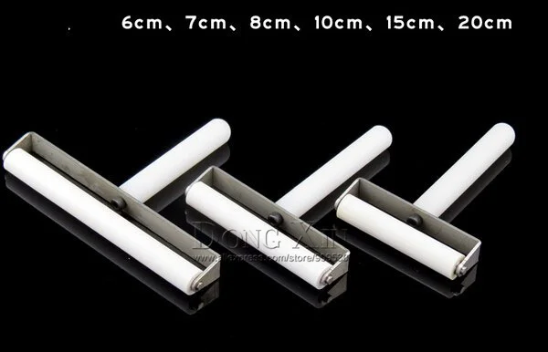 

15cm high quality White Silicone pasting roller for samsung for iPhone LCD screen film wheel refurbish