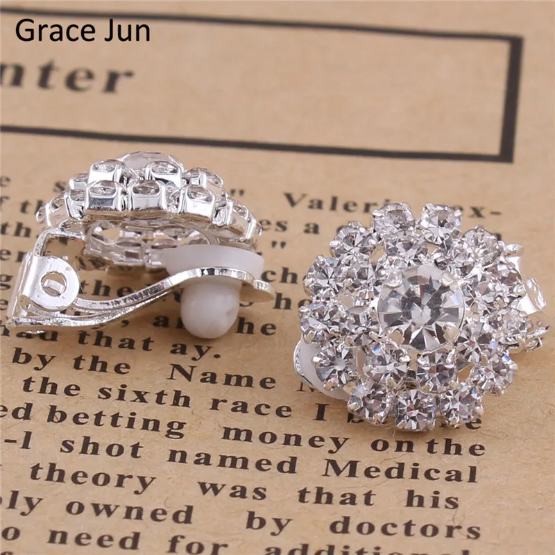 Women No Pierced Ear Clip Earrings for Party