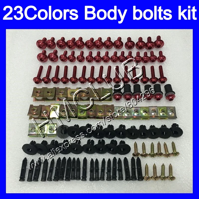 Полный Комплект болтов обтекателя Для KAWASAKI NINJA ZX2R ZXR250 1990 1991 1992 ZX 2R ZXR 250 ZX-2R 90 92 полный корпус винты винт с мелкой резьбой