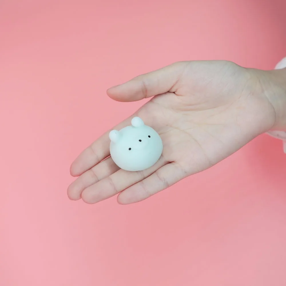 Мягкие и милые животное антистресс милый кот Печать свинья Squeeze Mochi восходящие