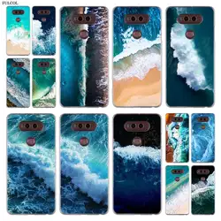 Волны Океана Подводный Свет преломления чехол для телефона для LG G6 крышка для LG G6 G600 Q6 K8 K10 2017 K8 K9 K10 2018 V20 V30 G5 G7 G4 G3