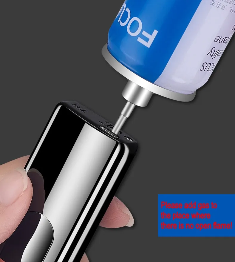 Новейшая газовая и электрическая зажигалка с сенсорным экраном, перезаряжаемая USB Зажигалка, ветрозащитная металлическая газовая зажигалка с дисплеем питания