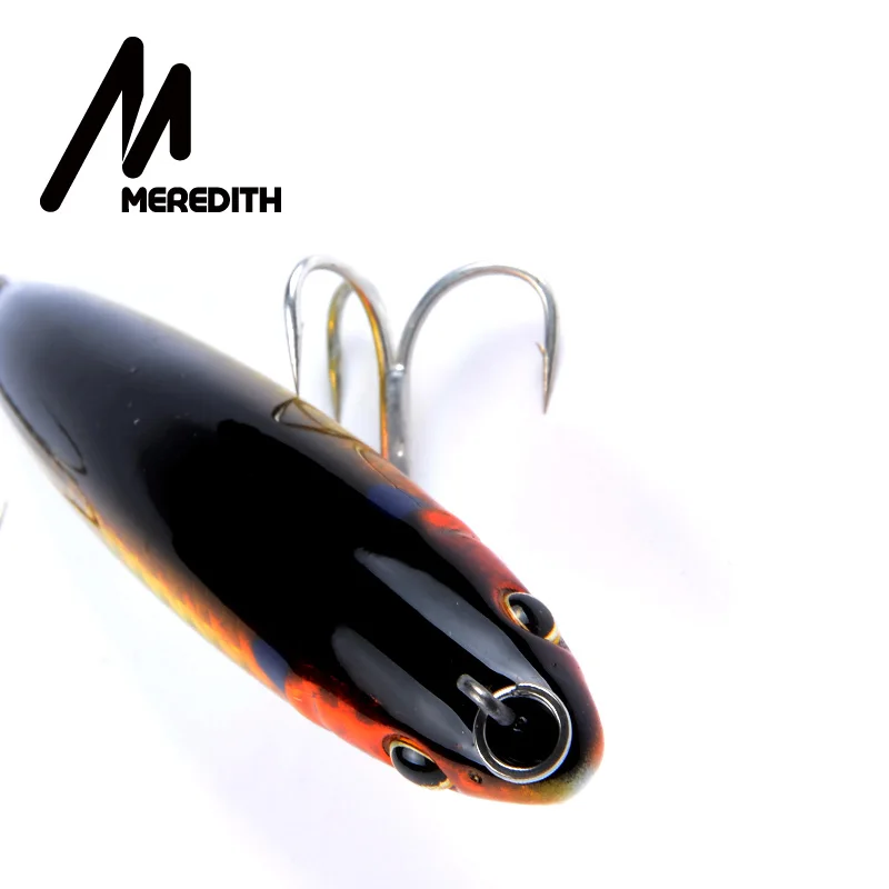 MEREDITH fishing популярная модель, качественные рыболовные приманки, VIB, маленькие карандашные приманки 75 мм 10 г, жесткие плавающие приманки