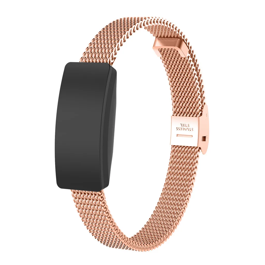 Сменный ремешок для часов из нержавеющей стали+ пленка для Fitbit Inspire/Inspire HR p45