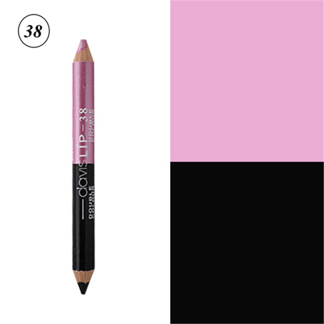 Double head Highlighter Glitter Eyeshadow Eyeliner Pen Durable Waterproof Sweatproof Double Color Long Lasting Beauty Makeup
