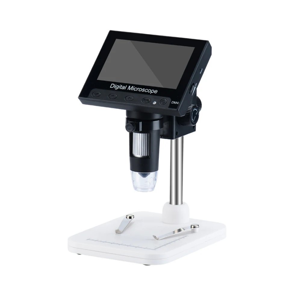 

FMUSER 1000X 4.3" 720P 8 LEDs usb Electronic Digital Microscope for repair soldering tool bga smt watch fixed trestle