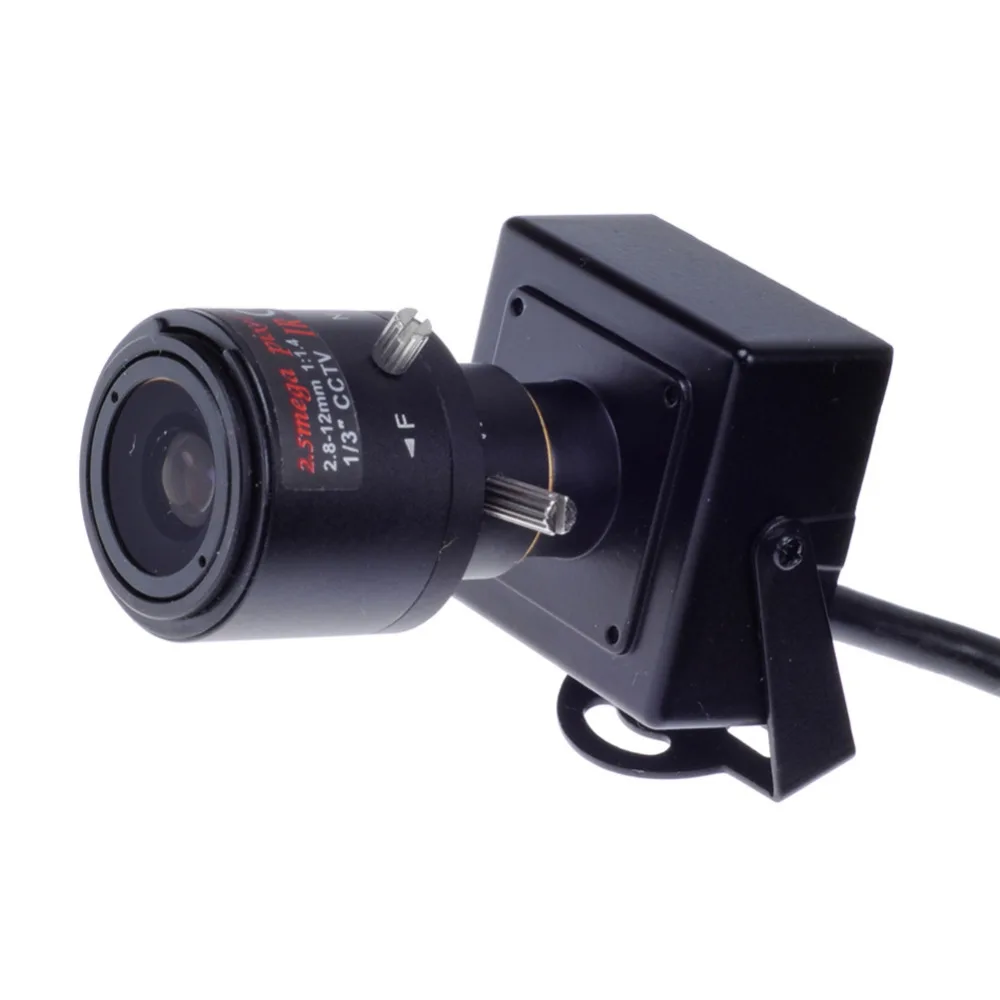 

2MP Security Camera Mini IP Camera 2.8-12mm Varifocal Lens P2P 1080P Mini Camera Phone Remote Watch