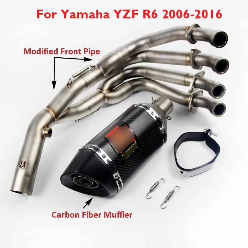 r6 slip on exhaust