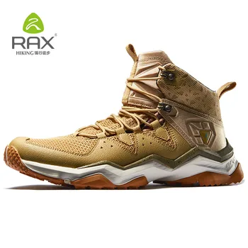

RAX Breathable Mens Hiking Shoes Outdoor Sports Sneakers For Men Trekking Sneakers Mesh Lightweight Outdoor Walking Shoes