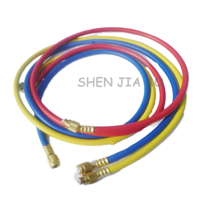 1pc R134 Precise anti-collision cold media tool automobile air conditioner plus cold media pressure double gauge valve