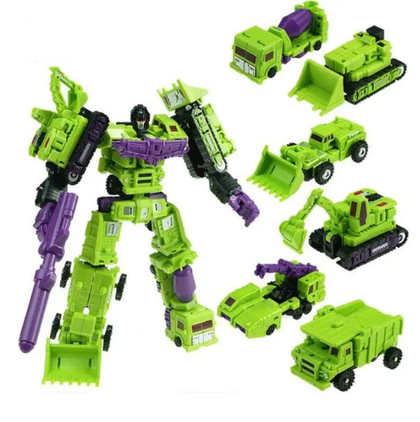 Robot Toys G1 Transformation MF17 Hercules Mini Devastator DX9 Action Figure Collectionin