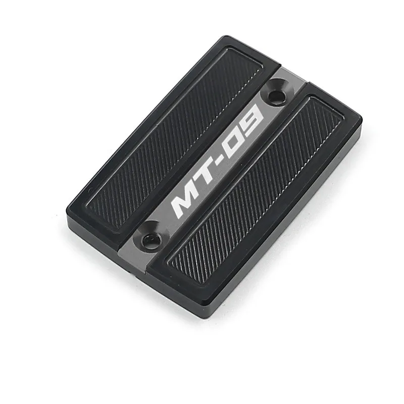 ЧПУ передний тормозной цилиндр масла бачок Кепки для Yamaha MT-09 MT09 MT 09 tracer MT07 - Цвет: Серебристый