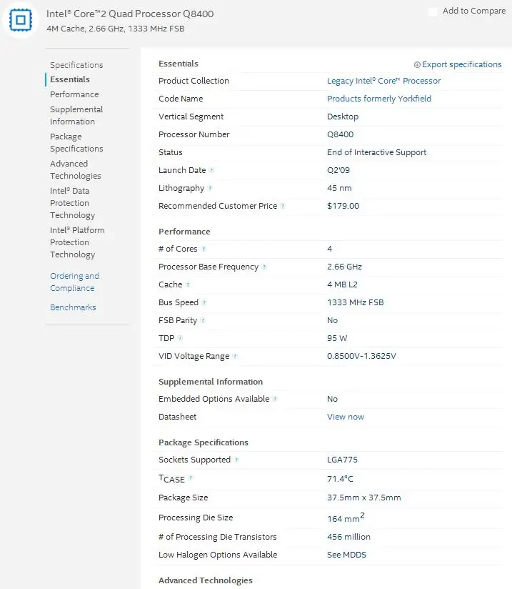 fastest cpu Q8400 Original Intel CPU Core2 QUAD Q8400 CPU/ 2.66GHz/ LGA775 /4MB Cache/ Quad-CORE/FSB 1333 Free Shipping cpus
