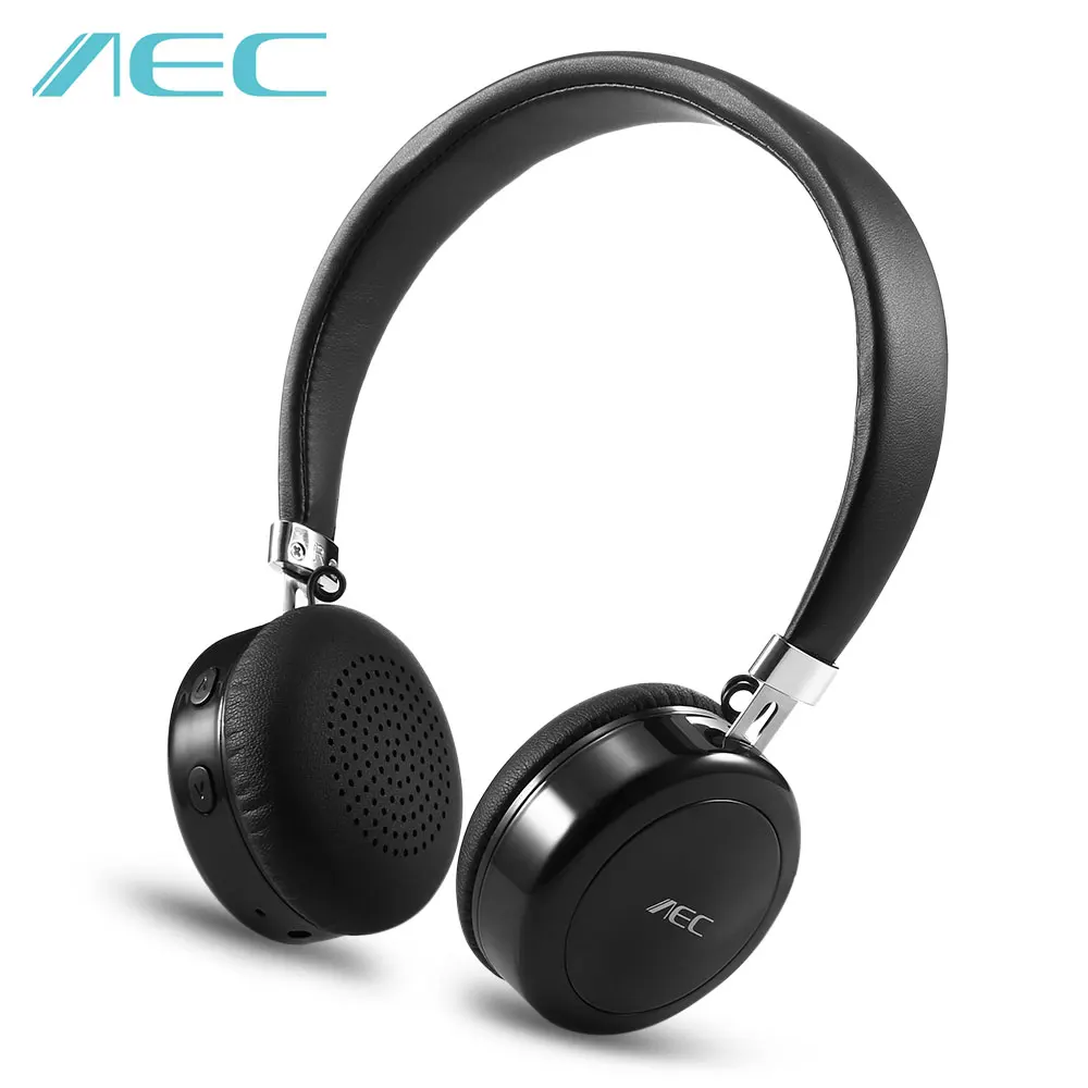 AEC Bluetooth 4.1 Stereo Headphones On ear HiFi Wireless Headphones