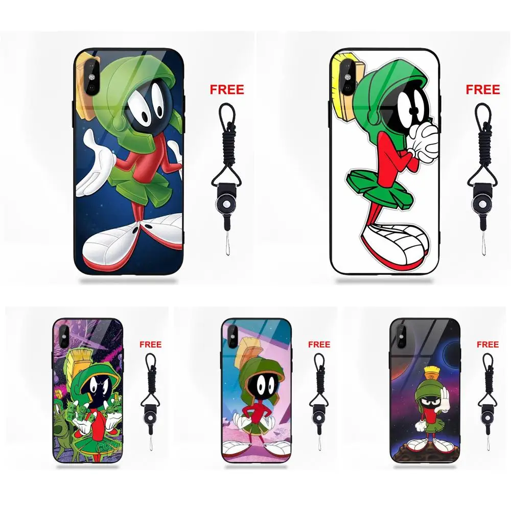 

Favorite Looney Tune Marvin The Martian For Apple iPhone 5 5C 5S SE 6 6S 7 8 Plus X XS Max XR