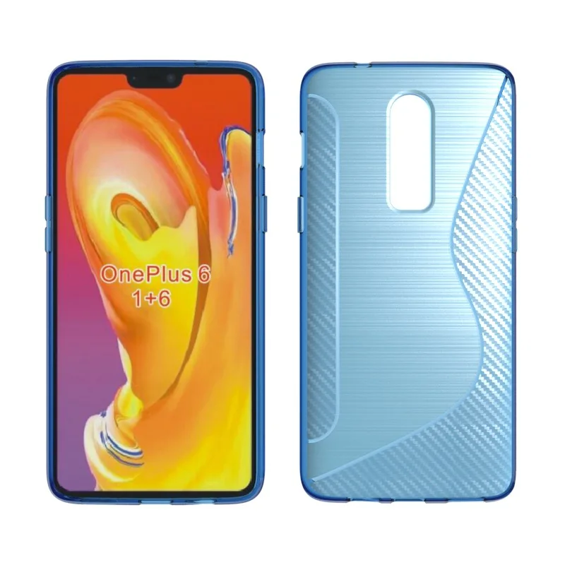 50 шт./партия, новые дизайнерские сумки для One Plus 6 6 T 1+ 6 T 5 1+ 5 T S LINE NS line TPU чехол для телефона OnePlus 6 6 T 1+ 6 T 5 1+ 5 T