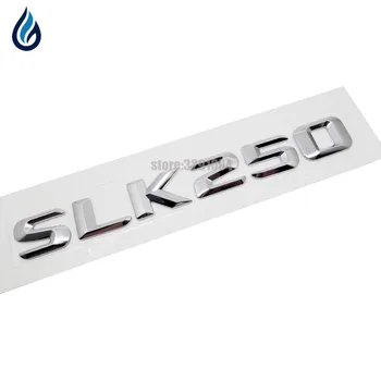 

Slk250 Car Trunk Rear Letters Badge Emblem Decal Sticker For Mercedes Benz Slk Class W171 R170 R171 Smart Fortwo 204 W203 W211