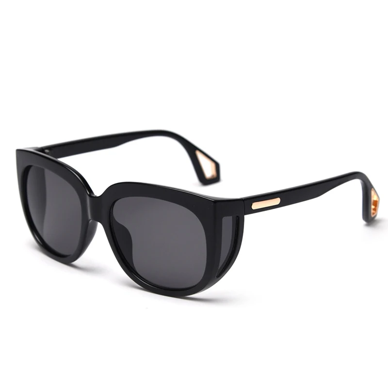 PAWXFB 2019 Big Frame Sunglasses Women Fashion Oversized Square Sun Glasses for Female Vintage Shades UV400