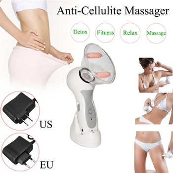 

Portable INU Celluless Body Massage Vacuum Cans Anti-Cellulite Massager Device Therapy Treatment Kit Cupping Cup Loss Weight