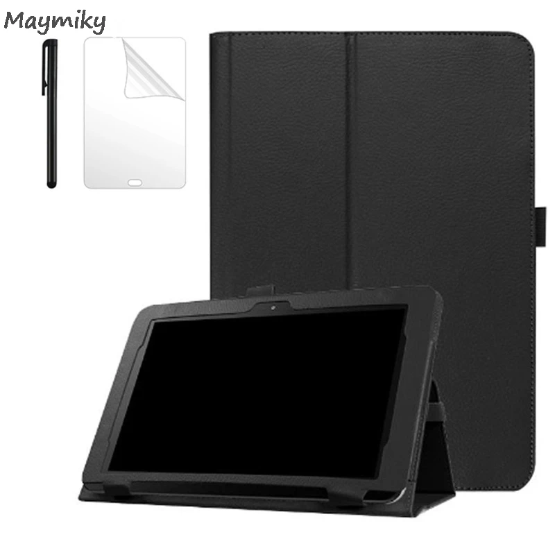 

PU Leather Case For ASUS T101HA Flip Case For ASUS Transformer BOOK T101HA 10.1 inch Leather Tablet Cover Case +Free Pen