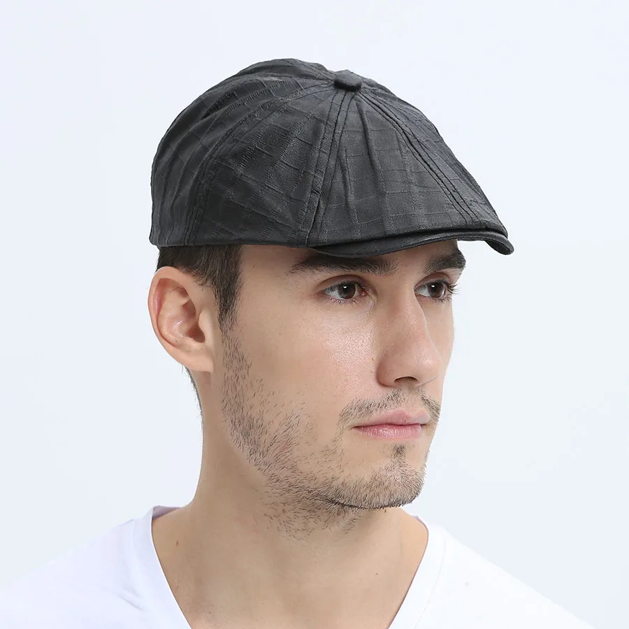 oilcloth driving cap