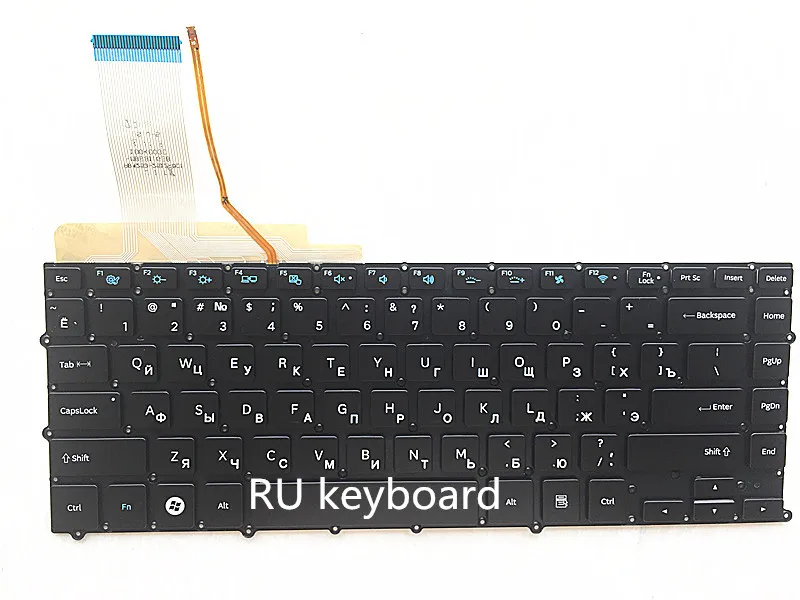 New Laptop US RU UK IT KE LA SW Keyboard with Backlight