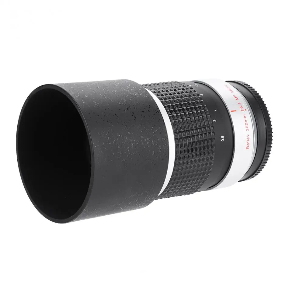 300 мм f6.3 APS-C телеобъективов зеркало линзы для sony-E M4/3 Камера крепление горячая распродажа