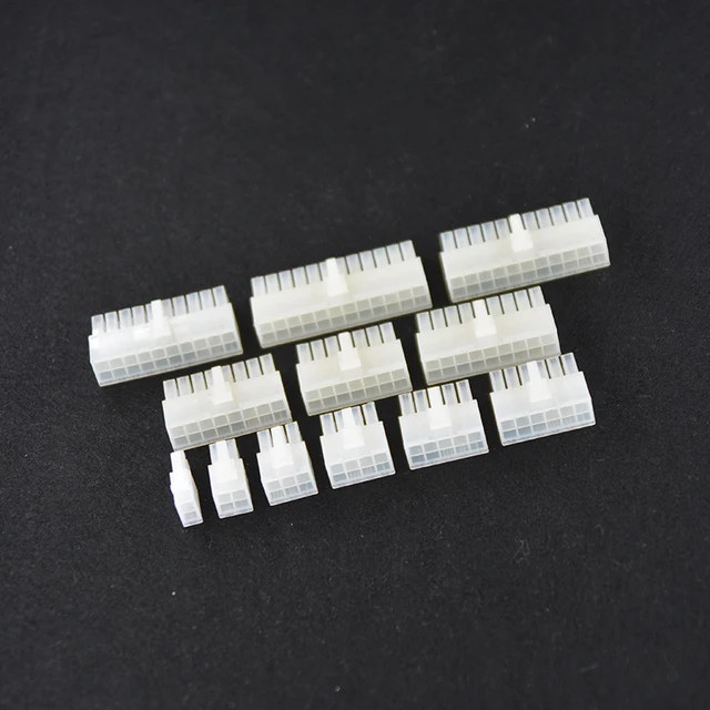 Best Quality 10pcs/lot 4.2mm 5557 5557-R Automotive wiring harness connector male 2 - 12 pin for PC/computer graphics card PCI-E ATX Power