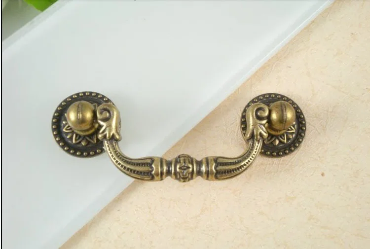 Popular Cabinet Handles Antique Bronze-Buy Cheap Cabinet Handles Furniture Hardware Antique Bronze Drawer Cabinet Handle Classical Type ( L:90MM C.C:64MM - Popular Cabinet Handles Antique Bronze-Buy Cheap Cabinet Handles