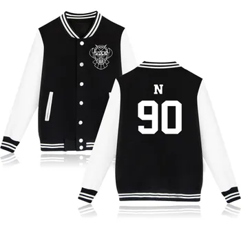 

KPOP VIXX printed sweatshirt baseball Jacket men/women winter uniform coat fashion streetwear Jackets hoodies 4XL veste femme