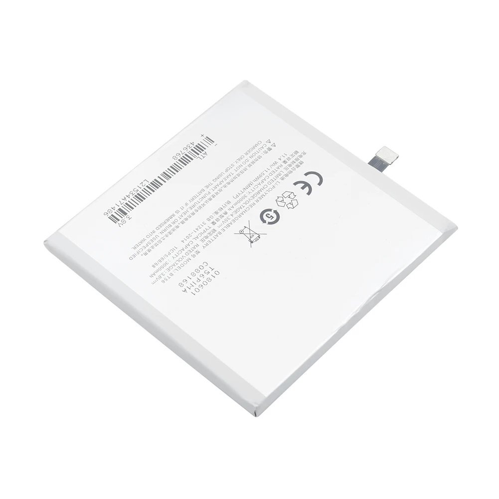 Аккумулятор Li-Po Батарея BT56 Замена BT-56 BT 56 Батарея для Meizu M576 M576U MX5 Pro NIUX Pro 5 3050 mAh + Инструменты