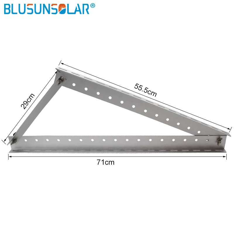 Triangle En Aluminium Panneau Solaire Toit Support De Montage pour toit carvan (2)