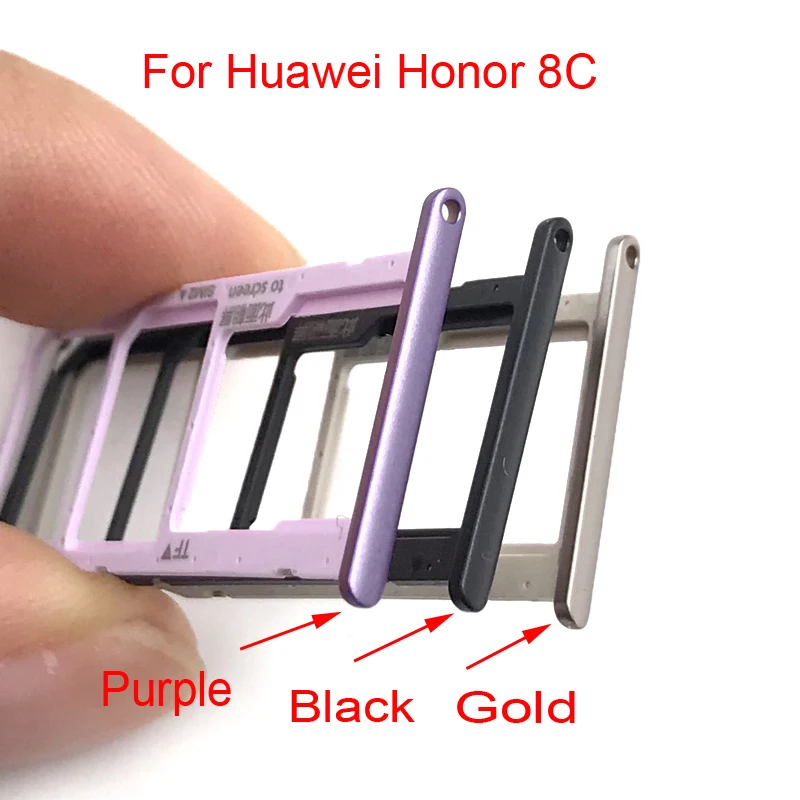 

Micro Nano SIM Card Holder Tray Slot Holder For Huawei Honor 8c 8X 10 Sim Socket