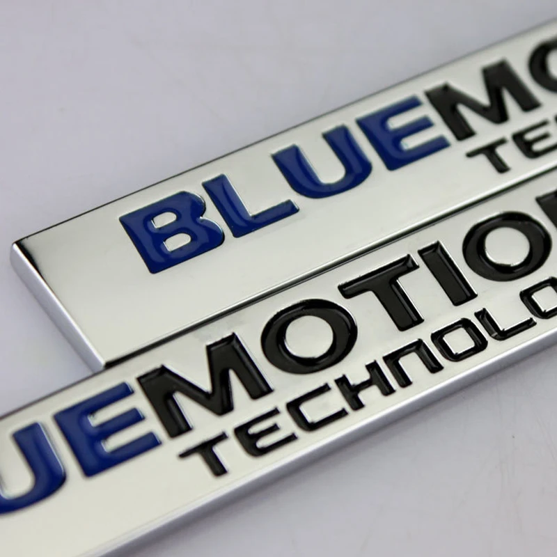 1 шт. Bluemotion технология автомобиля Передняя решетка эмблема значок наклейка для Volkswagen Golf 6 7 Polo Passat B5 Sagitar Tiguan Magotan