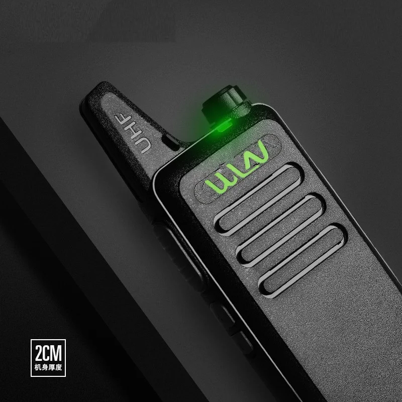 1/2/3/4/5 шт. WLN Mini Walkie Talkie 5W KD C1 UHF Portable Kids Radio Ham CB Transceiver с USB зарядкой рождественские