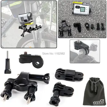 

4in1 1 set Cycling Riding Accessories Bicycle Bike Motorcycle Kit Action Cam HDR AS15 AS20 AS30V AS100V