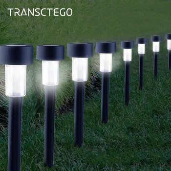 

10 PCS LED Solar Light Outdoor Waterproof Garden Lamp For Pathway Landscape Lawn Decor Yard Night Lighting Solar Powered Lights