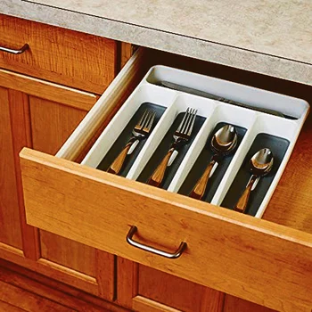

Drawer Cutlery Tray Cutlery Storage Box Plastic Cutlery Storage Tray Cutlery Separation Classic Large Silverware Tray