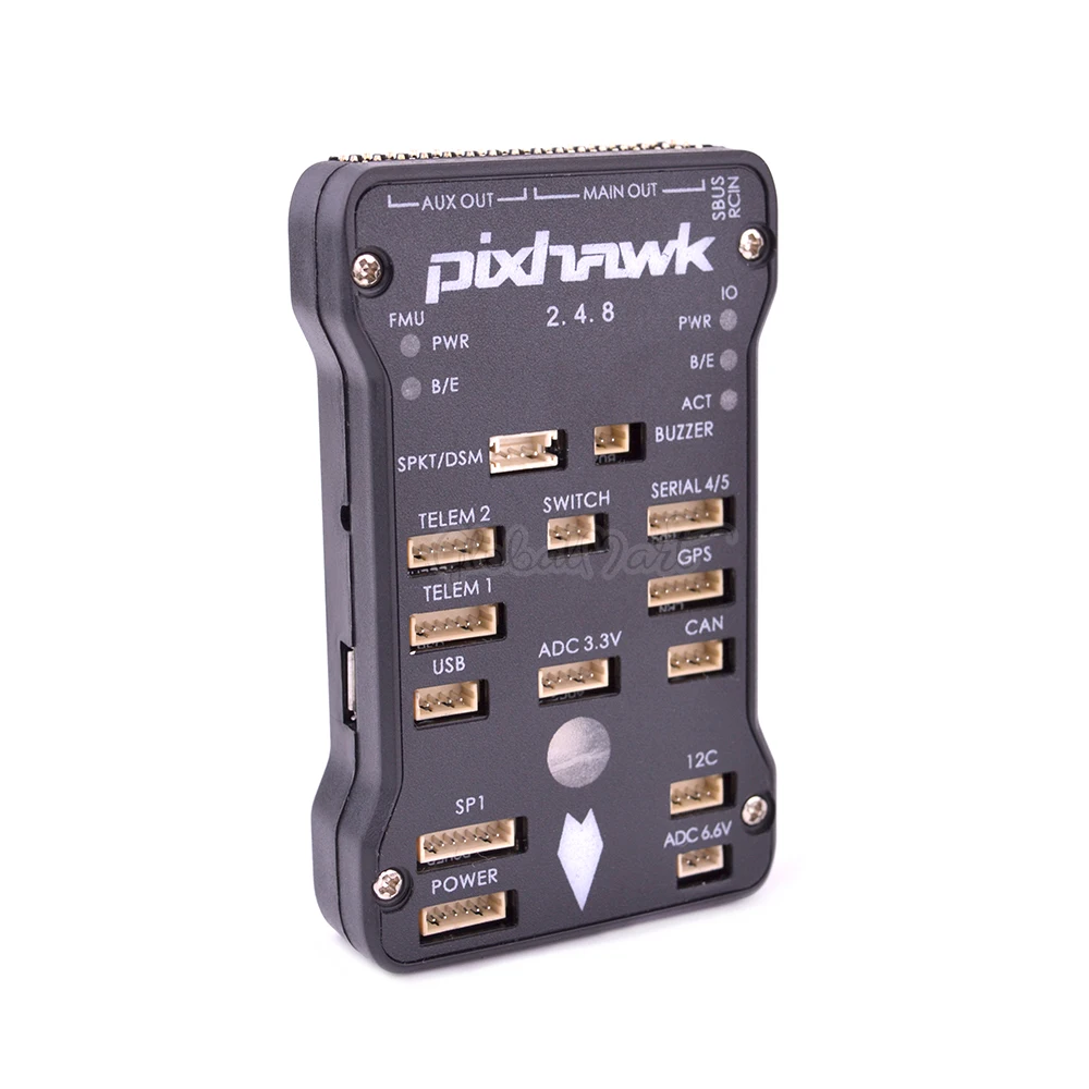 Pixhawk PX4 PIX 2.4.8 32 бит Контроллер полета с 4G SD M8N gps Мини OSD PM RGB PPM IEC модуль 433/915 100 мВт 500 МВт Телеметрия