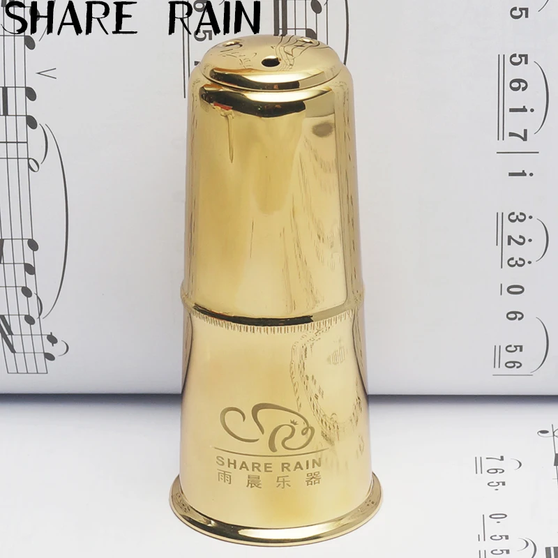 

SHARE RAIN\Alto Sax B clarinet Bakelite Hard rubber Mouthpiece Metal cap