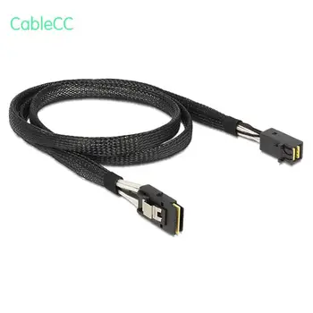 

Internal Mini SAS SFF-8087 to mini sas High Density HD SFF-8643 data Server hard disk raid Cable 50cm