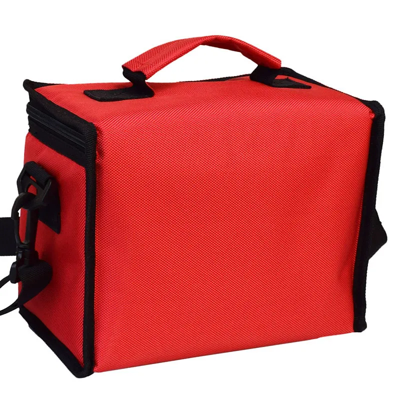 Thermal Lunch Handbag Portable Picnic Cooler Bag Waterproof Insulated Storage Tote Picnic Shoulder Bags Travel Ice Box Suitcase women makeup case embroidery manicure toolbox waterproof cosmetics travel storage box detachable shoulder bags handbag suitcase