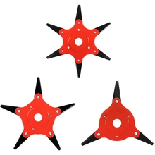 Машинка для стрижки, зеленой травки Головка триммера для газонокосилки металлическое лезвие косилки садовый инструмент Аксессуары Комплект из 3 предметов(3/5/Сменные кассеты-6 шт. E