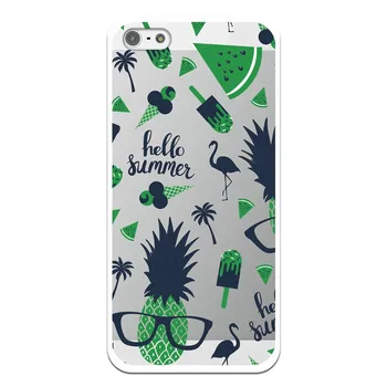 

Hello Summer Blue WP007 costume drawing stand case for Apple IPhone 5/5S/SE