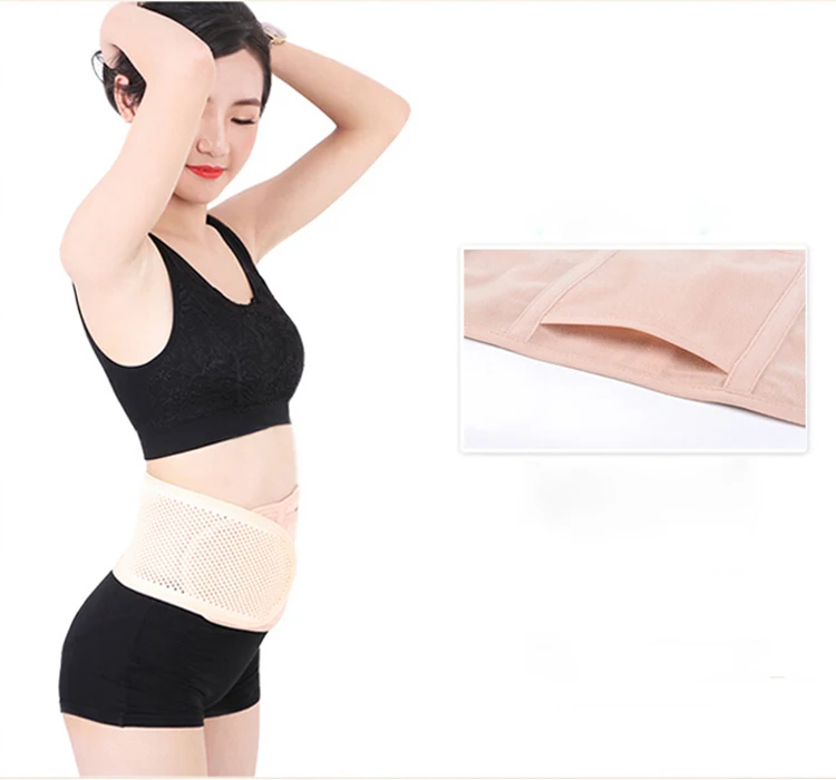 Free Shipping Health Care Waist Belt Velcro Wrap Braces Back Support